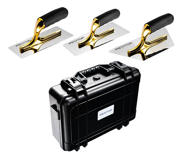 Kit Maleta e Desempenadeiras (pequena + grande + trapezoidal)