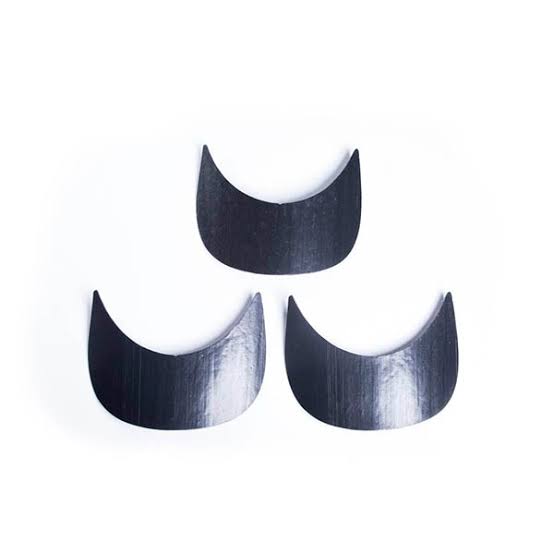 Kit 100 abas curva adulto para confecção de bonés