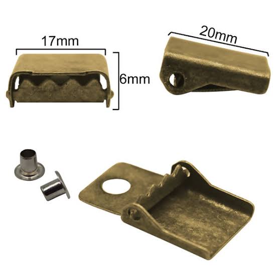 Kit 5 fivelas ouro velho