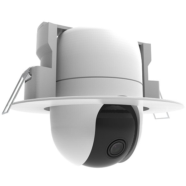Suporte Embutir Teto Branco Câmera Intelbras IM4 C Mibo 360°