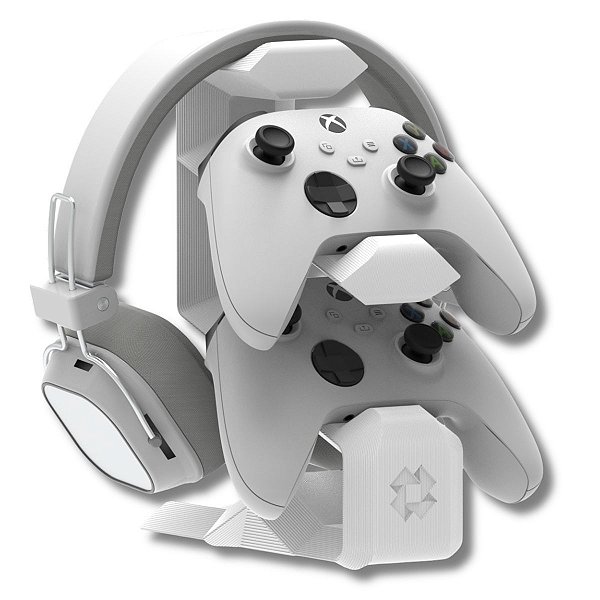 Suporte Mesa Headset e 2 Controles Xbox ou PlayStation