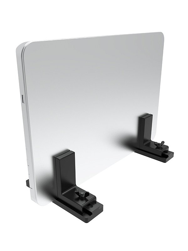 Suporte Mesa Preto Ajustável Notebook Fechado Gamer Vertical