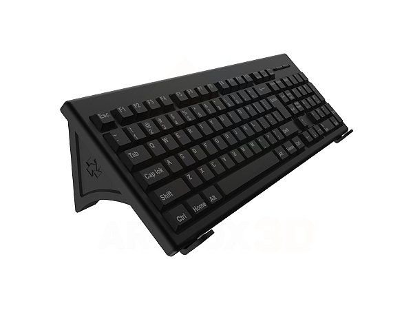 Suporte Parede Preto p/ Teclado Universal Computador L15
