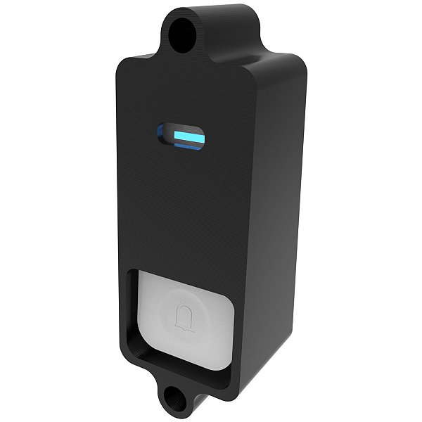 Protetor AntiVandalismo Preto Campainha Inteligente CIK200