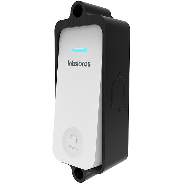 Case AntiVandalismo Preto p/ Campainha Intelbras CIK200 Slim