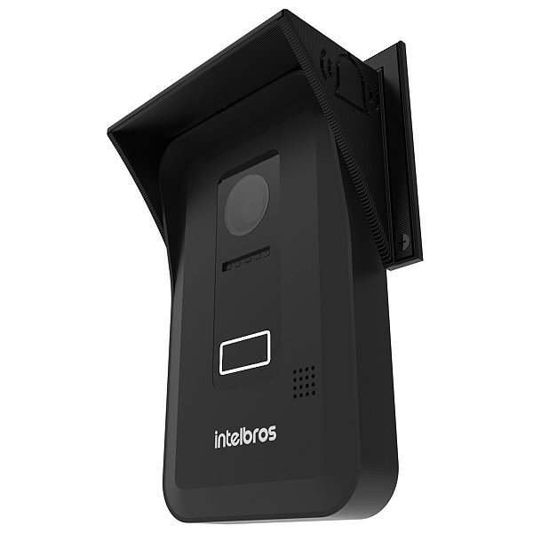 Protetor Chuva e Sol Preto p/ Vídeo Porteiro Allo WT7 Wi-Fi