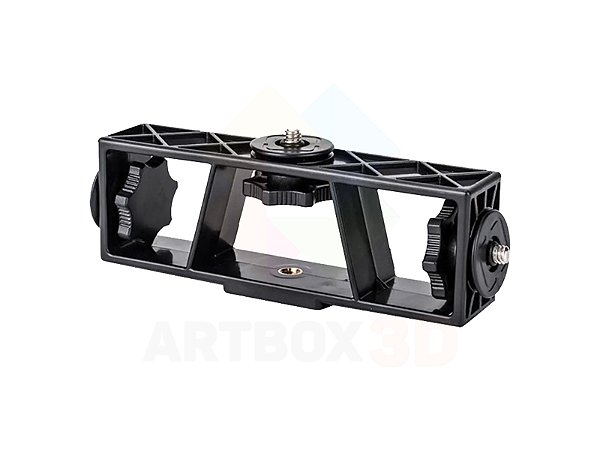 Adaptador Tripé Ring Light 3 Em 1 Smartphone Camera Tablet