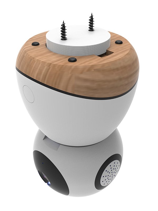 Suporte Encaixe Teto Branco p/ Câmera i2GO Maxi Cosi CS09S