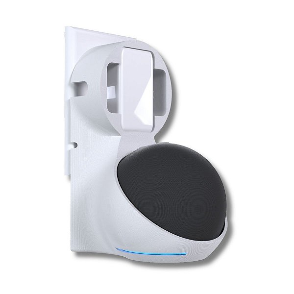 Suporte Parede para Tomada Alexa Echo Dot 4 e 5 Geração