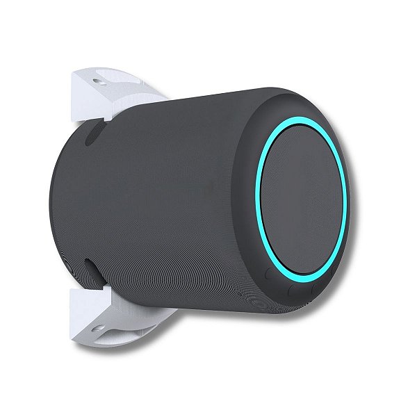Suporte Teto e Parede Branco p/ Amazon Alexa Echo Studio