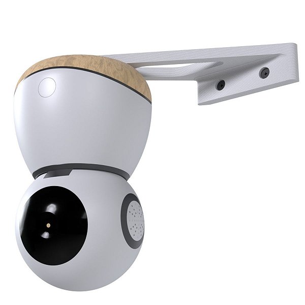 Suporte para Quina de Parede Compatível com Câmera i2GO Smart Wi-Fi e Maxi Cosi CS09S