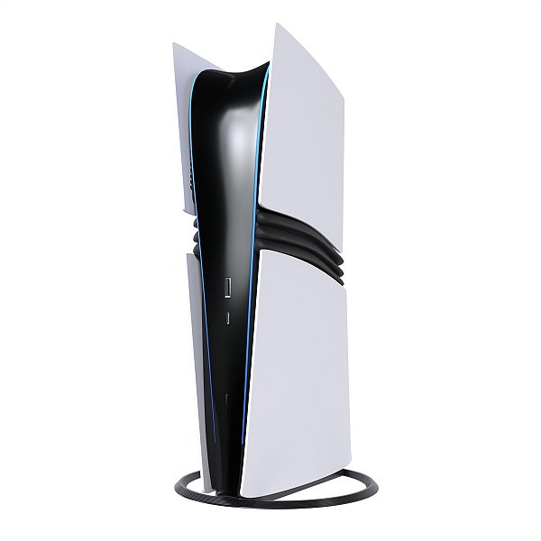 Suporte Base Vertical Mesa Preto Compatível Playstation 5 Ps5 Slim