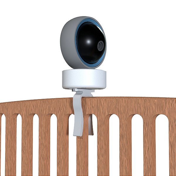 Suporte Tipo Presilha de Berço Compatível com Câmera Nova Digital CS360-B - ARTBOX3D