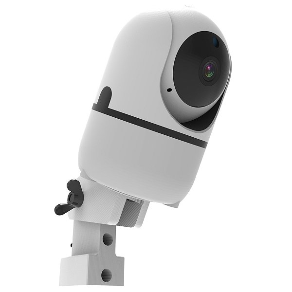 Suporte de Parede Ajustável Compatível com Babá Eletrônica OiVida Oi-2004 e YCC365 PLUS