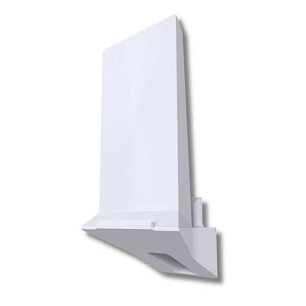 Suporte de Parede Branco Compatível com Roteador Internet Modem Wi-Fi Starlink 2ª Geração