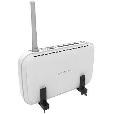 Suporte De Parede Vertical Compatível com Roteador Modem Ajustável