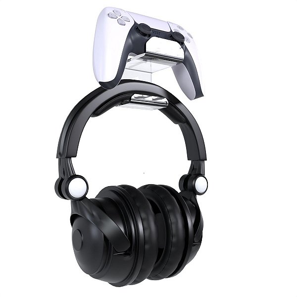 Suporte De Parede Para Controle Universal Xbox Ps5 E Headset
