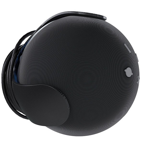 Suporte Fixar Parede Teto Preto Compatível Com Alexa Echo Dot 4 e 5