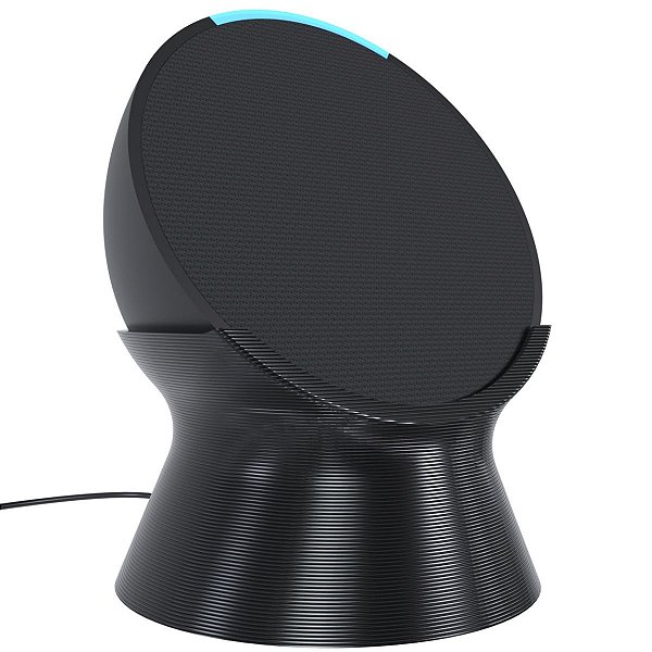 Suporte Base De Mesa Preto Compatível Com Amazon Alexa Echo Pop