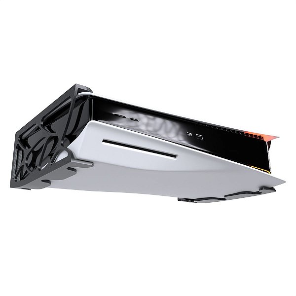 Suporte Fixar Embaixo Mesa Preto P/ Playstation 5 Ps5 Mídia Física