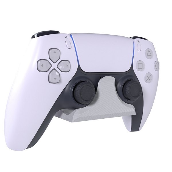 Suporte De Parede Branco P/ Um Controle Dualsense Playstation 5