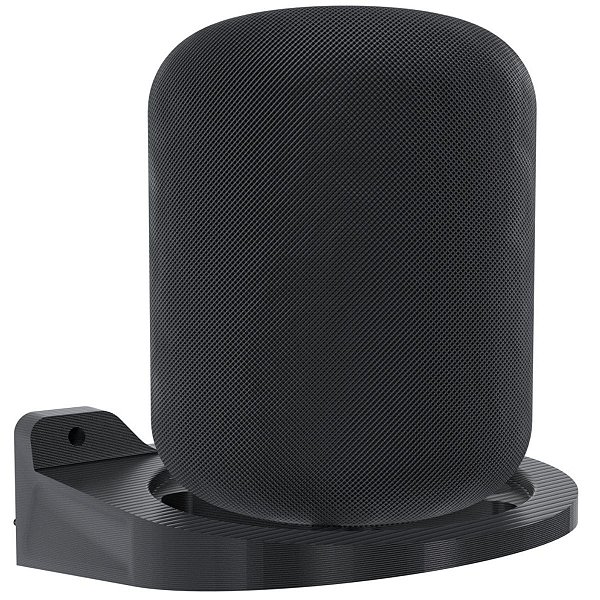 Suporte De Parede Preto Compatível Com Apple Homepod 2ª Geração