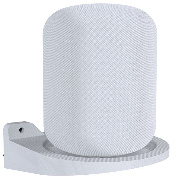Suporte De Parede Branco Compatível Com Apple Homepod 2ª Geração