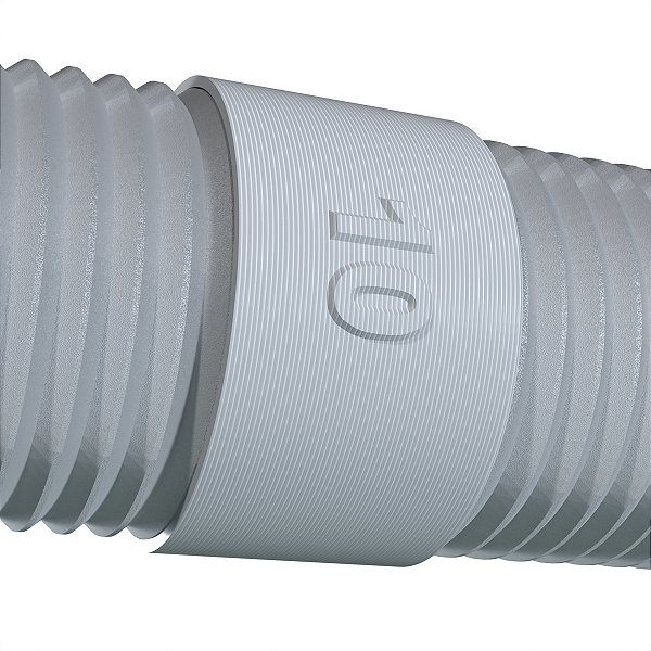 Extensor Emenda de Duto Ar Condicionado - Adaptador 10cm