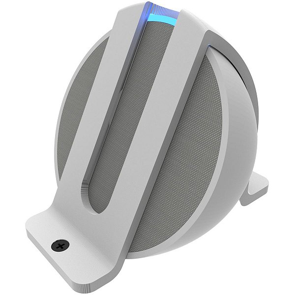 Suporte Trava Antifurto Branco Compatível Com Alexa Echo Pop