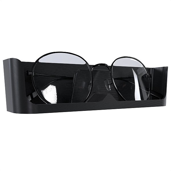 Suporte Expositor Organizador Parede Preto Para Óculos Universal