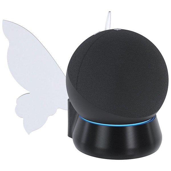 Suporte Base De Mesa Com Asas Compatível Alexa Echo Dot 4 e 5