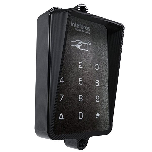 Protetor Compativel Com Controle De Acesso Intelbras Sa202 - Modelo 1 Preto