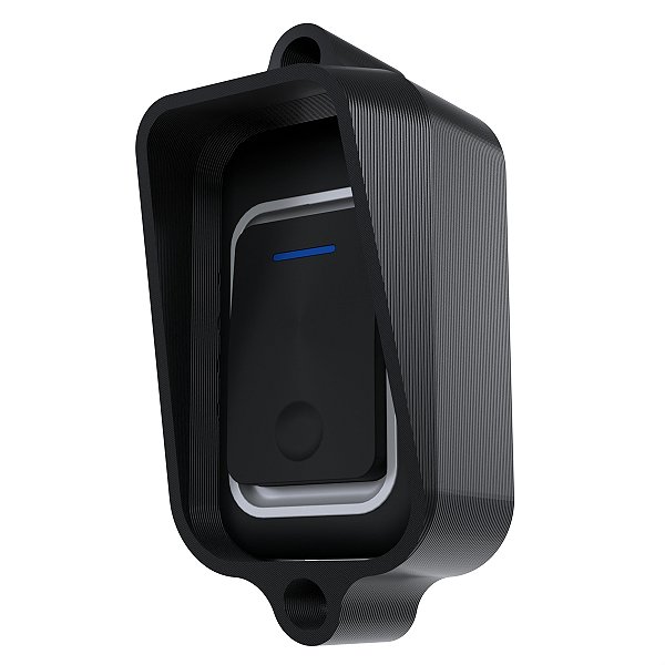 Protetor Antivandalismo e Furto Preto Campainha Luckarm Model 3905