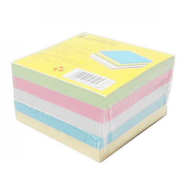 Bloco para Anotação 75x75mm 500fls Não Adesivas