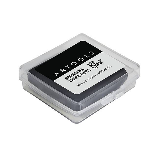 Borracha Técnica Limpa Tipos Blur Artools Com Estojo