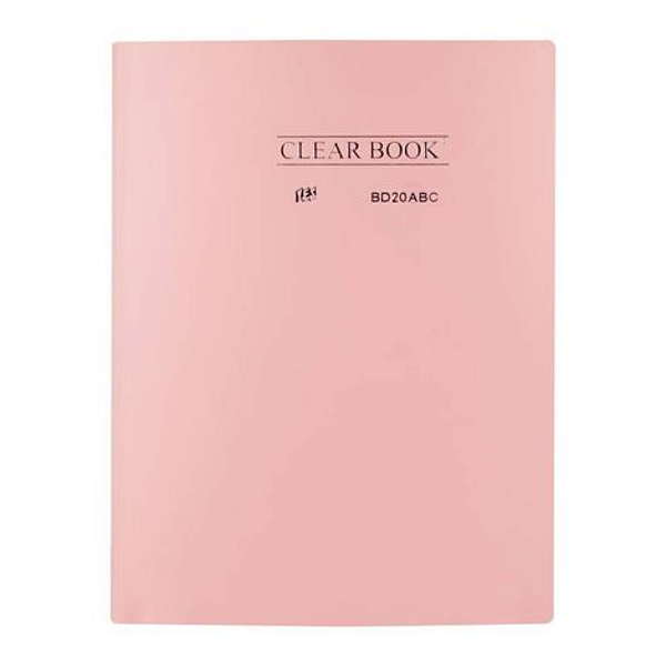 Pasta Catálogo 20 Folhas A4 Clearbook Pastel Yes Cores