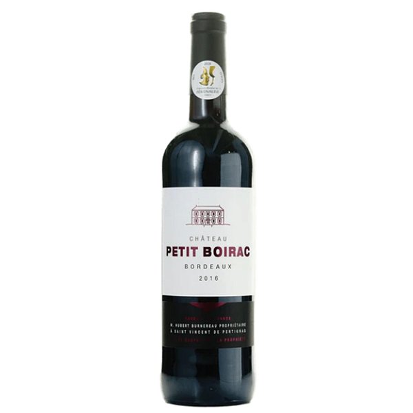 Chateau Petit Boirac Bordeaux 2016