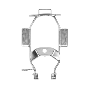 SUPORTE CARCAÇA FAROL FAN 125 2009 A 2013 CROMADO