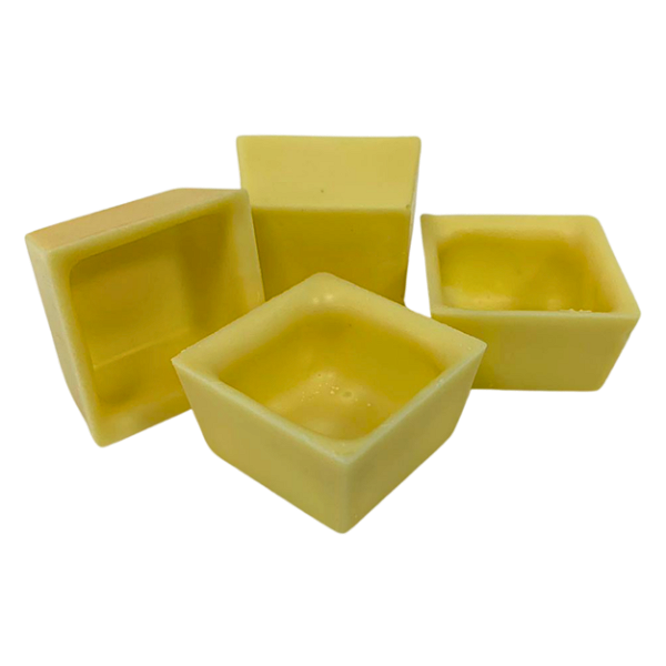 Base Quadrada de Chocolate Branco