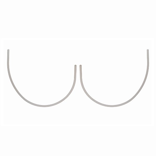 Meia Taça de  Poliacetal Para Sutiã Tamanho  M - 6689-052