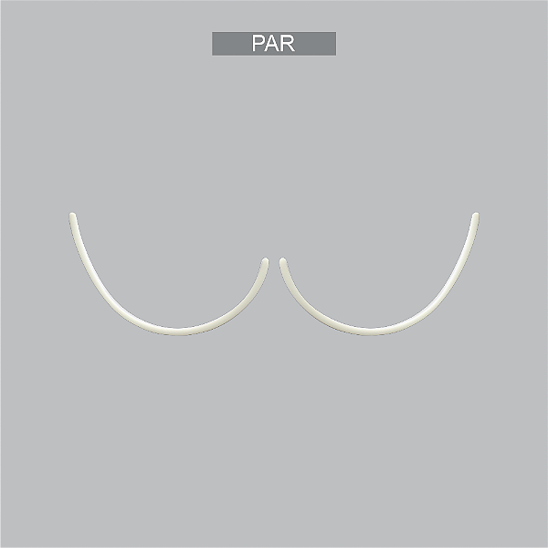 Meia Taça de Poliacetal Para Sutiã  P - 1063-002