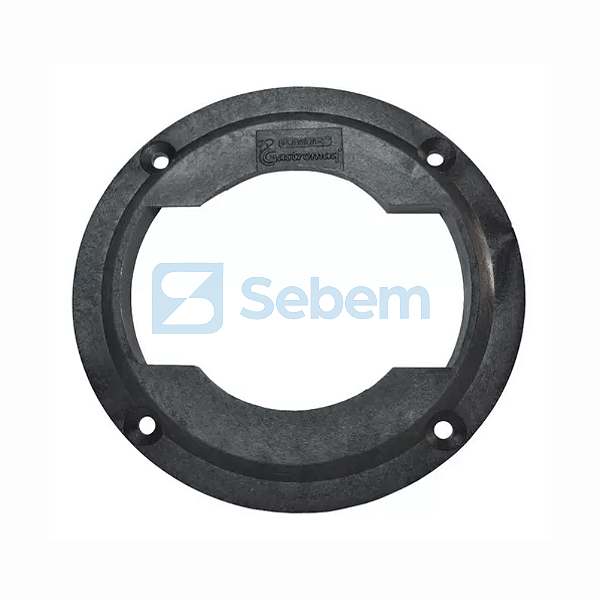Base Fixação Cuba Nylon Batedeira BP12 GPaniz Gastromaq
