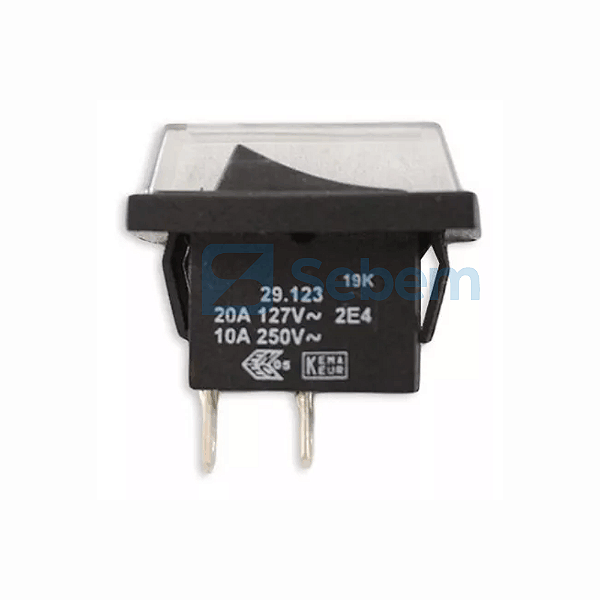 Interruptor Tecla Unipolar 29213 Masseira Gastromaq