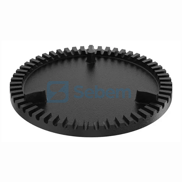 Espalha Chama Menor Duplo 85mm para Fogão FG30 Gastromaq GPaniz