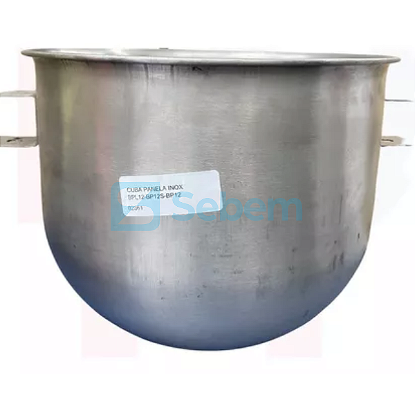 Conjunto Panela Inox da Batedeira GPANIZ BP 12C/12RP