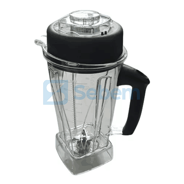Copo Jarro Completo com Tampa 2L Litros Liquidificador Blender Skymsen
