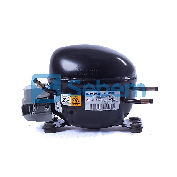 Compressor Embraco EM2P70CLP 127V 60Hz R600a 1/5 HP