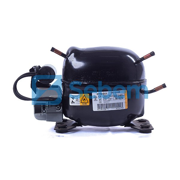 Compressor Embraco EMI50UER 220V 50/60Hz R290 1/6 HP