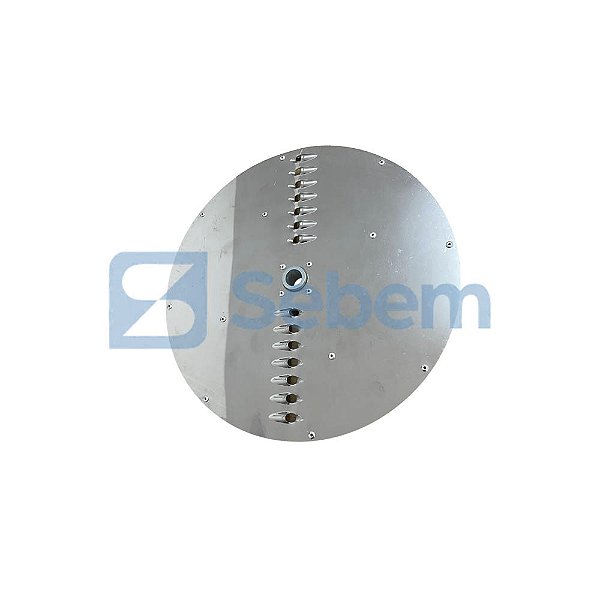 Disco Desfiador 8 mm Processador de Alimentos MPAM Metvisa Orignal