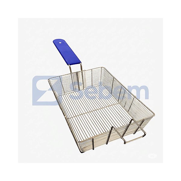 Cesto Peneira Aramado para Fritador Fritadeira Elétrica 24x17x11 Sebem